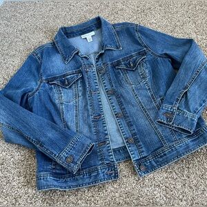 Style & Co Jean Jacket Size Large